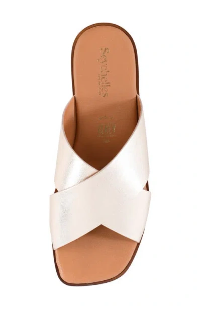 Seychelles Chai Leather Slide In Multi