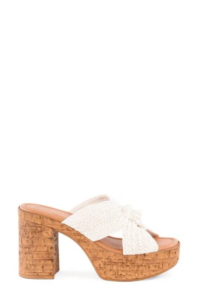Seychelles Adorned Platform Sandal In Multi