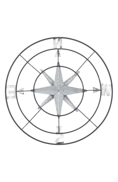 Uma Compass Wall Decor In Metallic