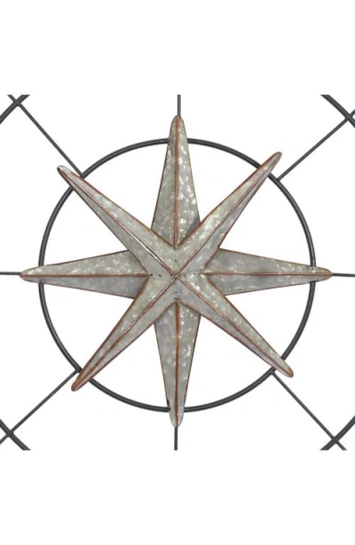 Uma Compass Wall Decor In Metallic