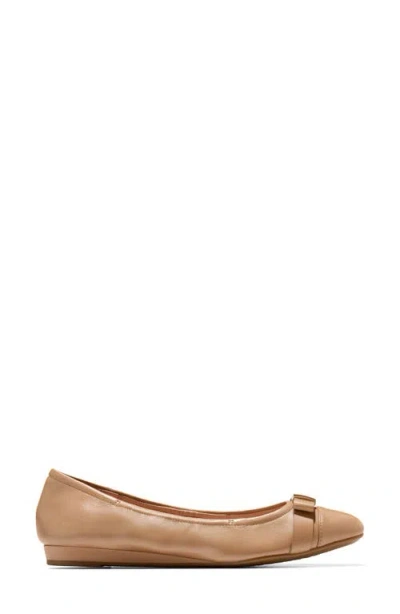 Cole Haan Jaya Travel Ballet Flat In Nude