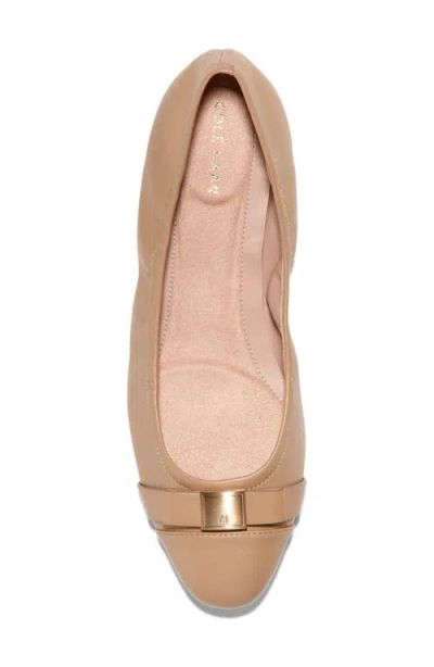 Cole Haan Jaya Travel Ballet Flat In Nude