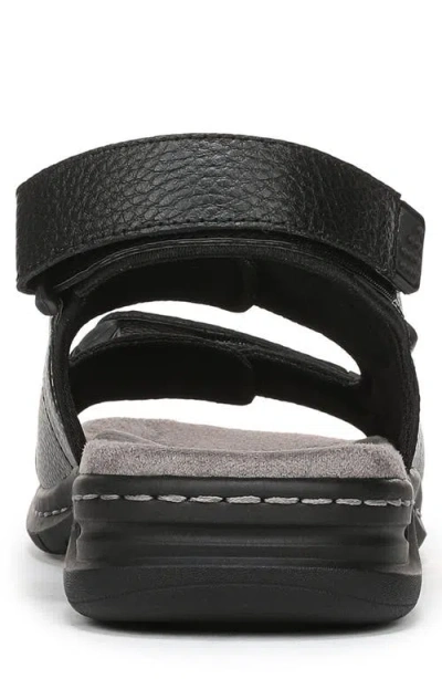 Dr. Scholl's Gavin Hook-and-loop Sandal In Black