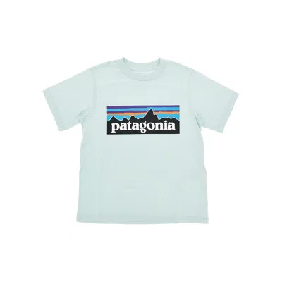 Patagonia 'p-6 Logo' Kids T-shirt Kids In Blue
