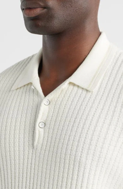 Rag & Bone Harvey Rib Polo In Multi