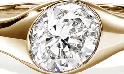 John Hardy 14k Yellow Gold Jh Lovestruck Lab Grown Diamond Oval Solitaire Ring