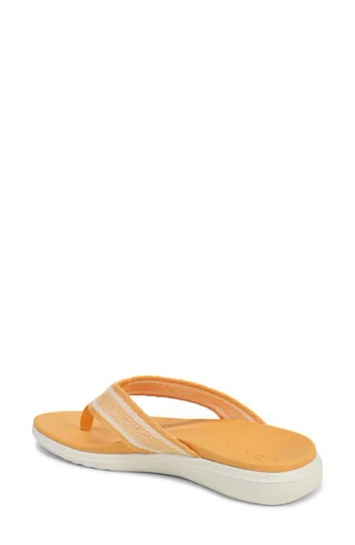 Vionic Indigo Flip Flop In Orange