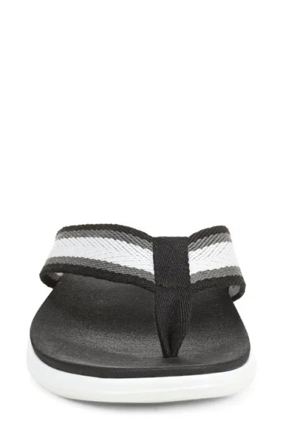Vionic Indigo Flip Flop In Black