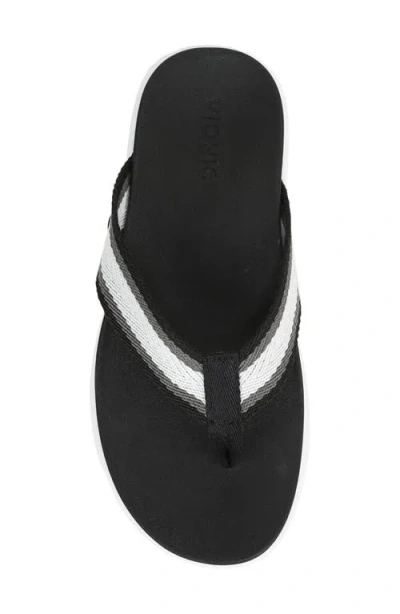 Vionic Indigo Flip Flop In Black