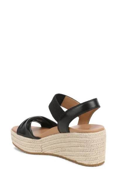 Vionic Darla Espadrille Platform Slide Sandal In Multi