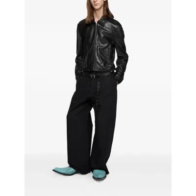 Acne Studios Black Jackets - Leather Jackets Men In Black