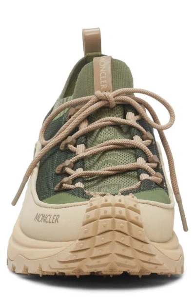 Moncler Trailgrip Lite 3 Low Top Sneaker In Green