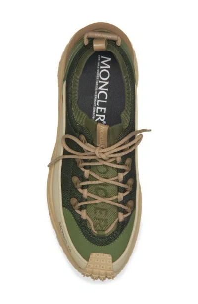Moncler Trailgrip Lite 3 Low Top Sneaker In Green