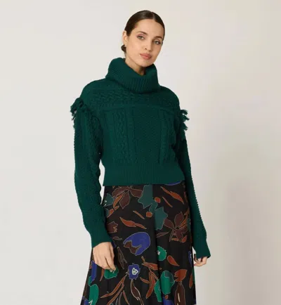 Cleobella Haven Sweater In Green