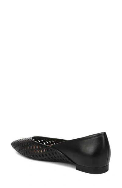 Vionic Gracia Woven Flat In Black