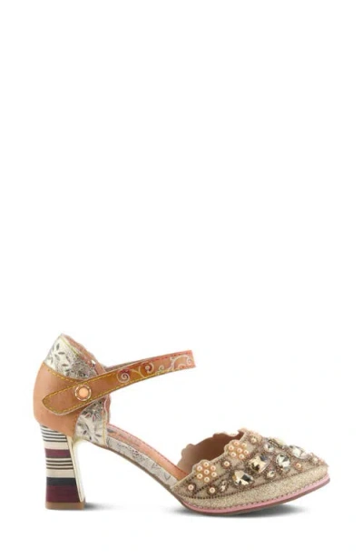 L'artiste By Spring Step Gem Pump In Multi