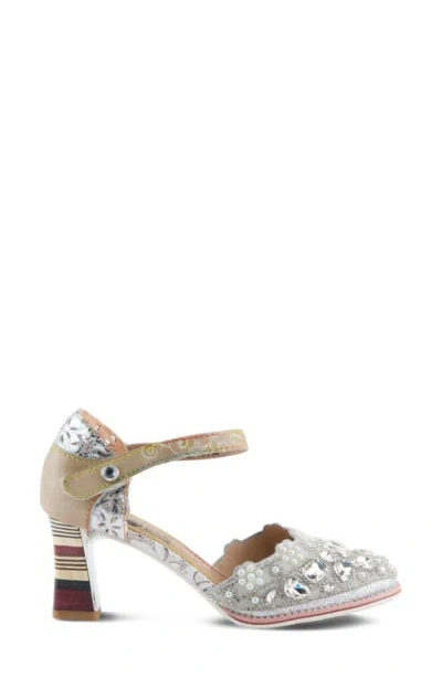 L'artiste By Spring Step Gem Pump In Multi