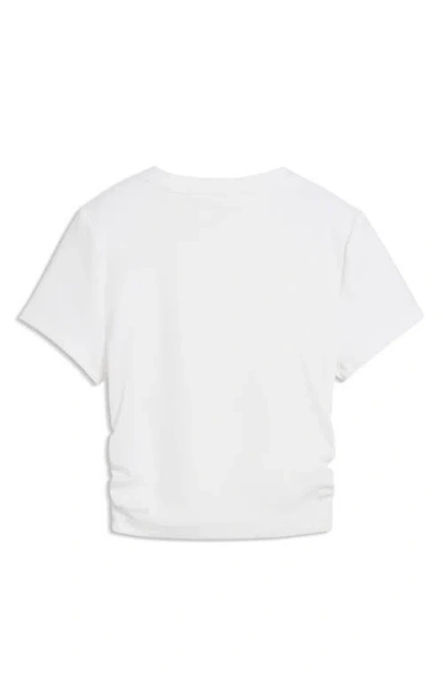 Puma Cloudspun Rib T-shirt In White