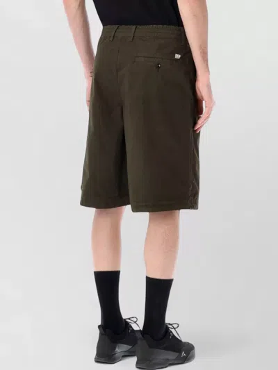 C.p. Company C.p.company Bermuda Cargo Sateen Stretch In Green