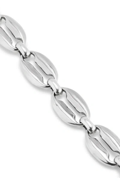 Unode50 Small Oval Link Chain Bracelet In Pattern