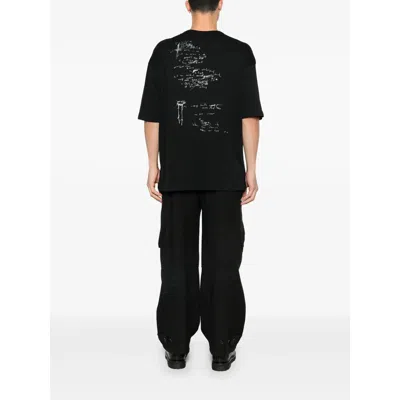 Ann Demeulemeester Printed T-shirt In Black