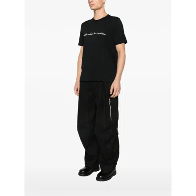 Ann Demeulemeester Printed T-shirt In Black