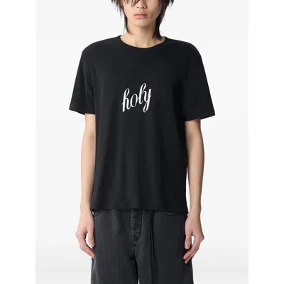Ann Demeulemeester Baptist Printed Standard Fit T-shirt In Multicolor
