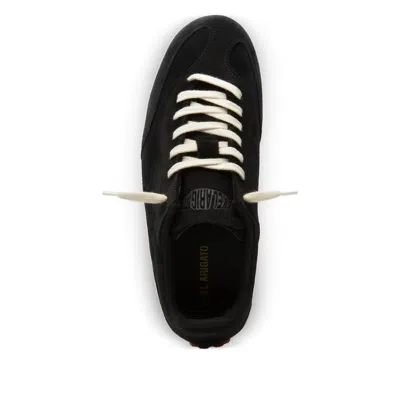Axel Arigato Daze Runner Black Sneaker With Logo On The Tongue And Grooved Sole In Suede Man