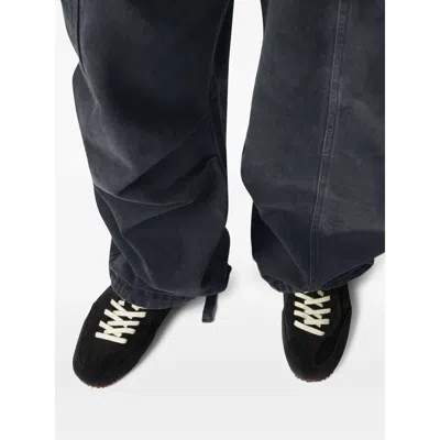 Axel Arigato Daze Runner Black Sneaker With Logo On The Tongue And Grooved Sole In Suede Man