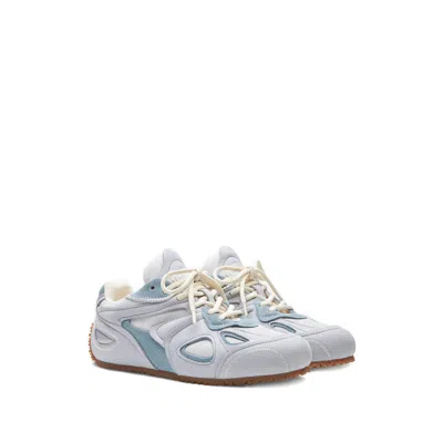Axel Arigato Slow Runner Perforated Suede Sneakers In White