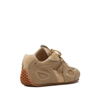 Axel Arigato Slow Runner Cutout Sneakers In Brown