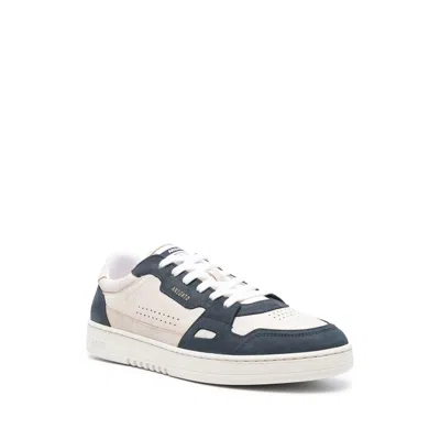 Axel Arigato Dice Lo Black And Beige Two-tone Sneakers In Calf Leather Man In Multi