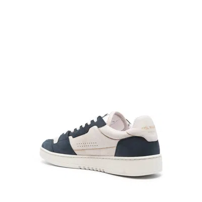Axel Arigato Dice Lo Black And Beige Two-tone Sneakers In Calf Leather Man In Multi