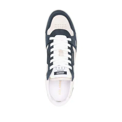 Axel Arigato Dice Lo Black And Beige Two-tone Sneakers In Calf Leather Man In Multi