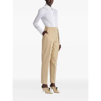 Balmain Pants Neutral In White
