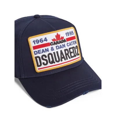 Dsquared2 Baseball Cap In Blue