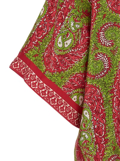 Etro Paisley Foliage Silk Twill Jacket In Multi