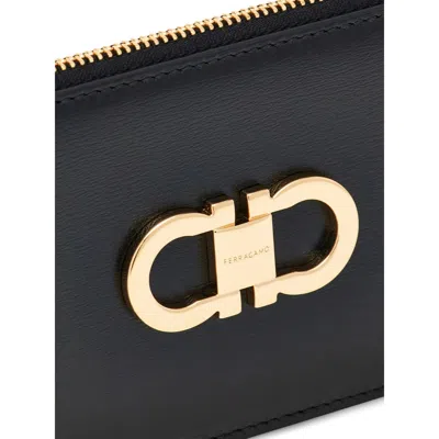 Ferragamo Wallets Black In Black