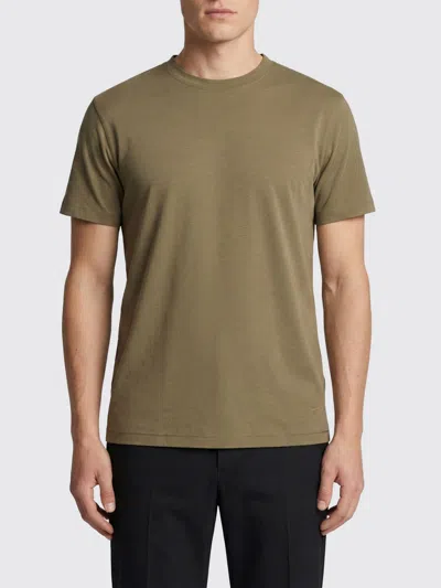 Tom Ford Slim-fit Lyocell And Cotton-blend Jersey T-shirt In Brown