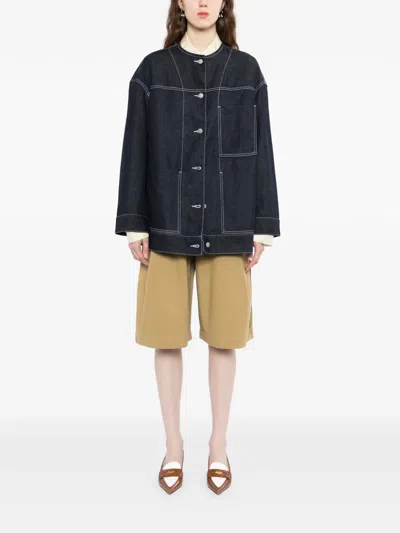Less Belted Shorts In Brown
