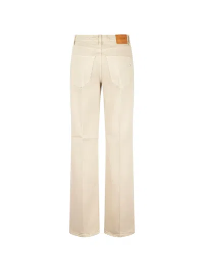 Dondup Logo-patch Trousers In Multi