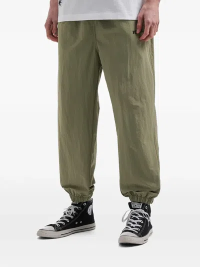 Fingercroxx Drawstring Logo-detail Track Pants In Multi