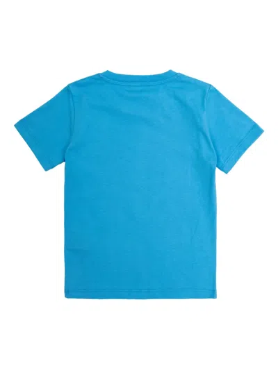 Versace Printed T-shirt In Blue