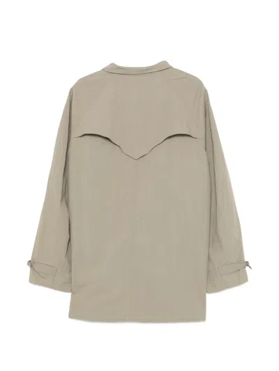 Jnby A-line Trench Coat In Multi
