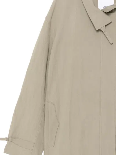 Jnby A-line Trench Coat In Multi