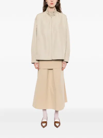 Less Oversized Jacket In Neutral