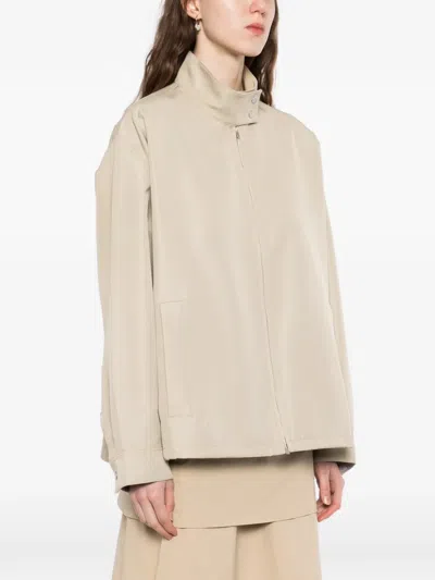 Less Oversized Jacket In Neutral