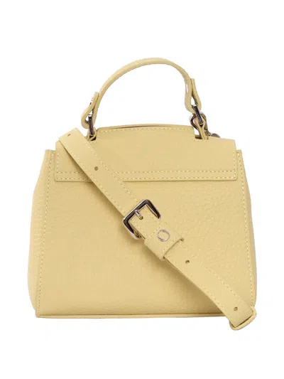 Orciani Small Sveva Soft Top-handle Tote Bag In Yellow