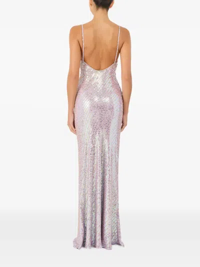 Jenny Packham Foxx Embellished Dress In Pink