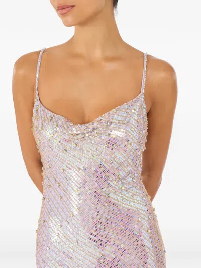 Jenny Packham Foxx Embellished Dress In Pink